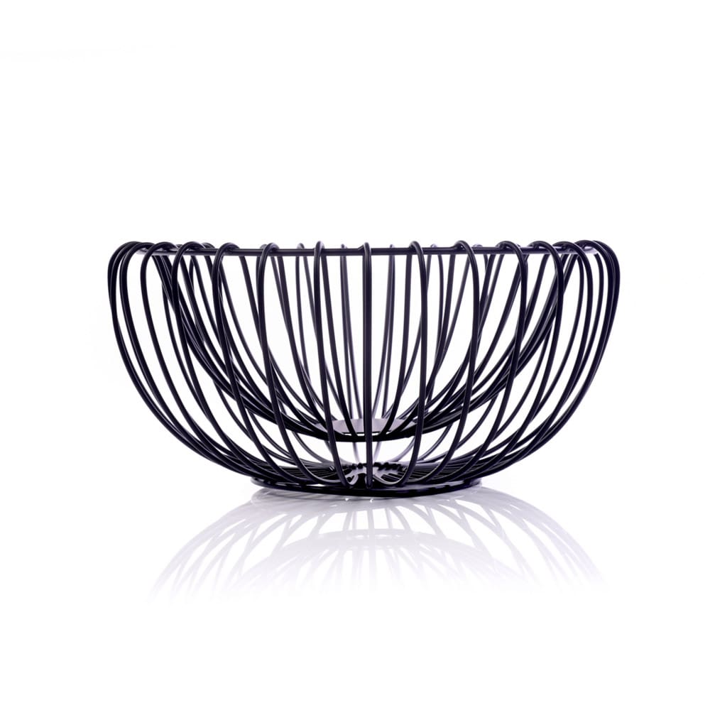 Comet Metal Serving Bowl Large Black