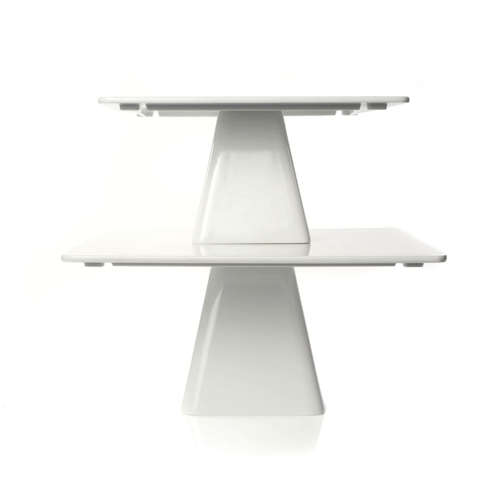Pia Melamine Cake Stand set of 2 - Image 2
