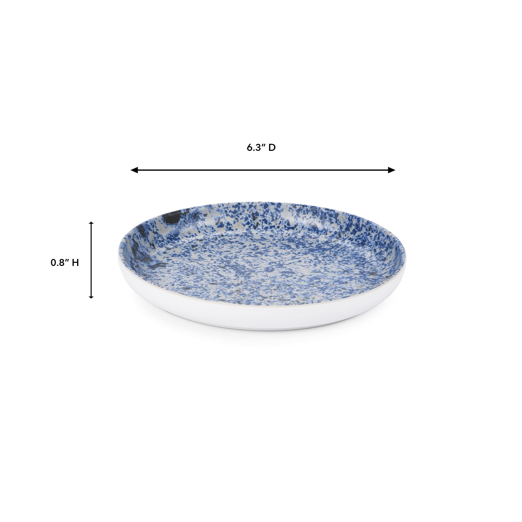 Luna Melamine Side Plate - Image 2