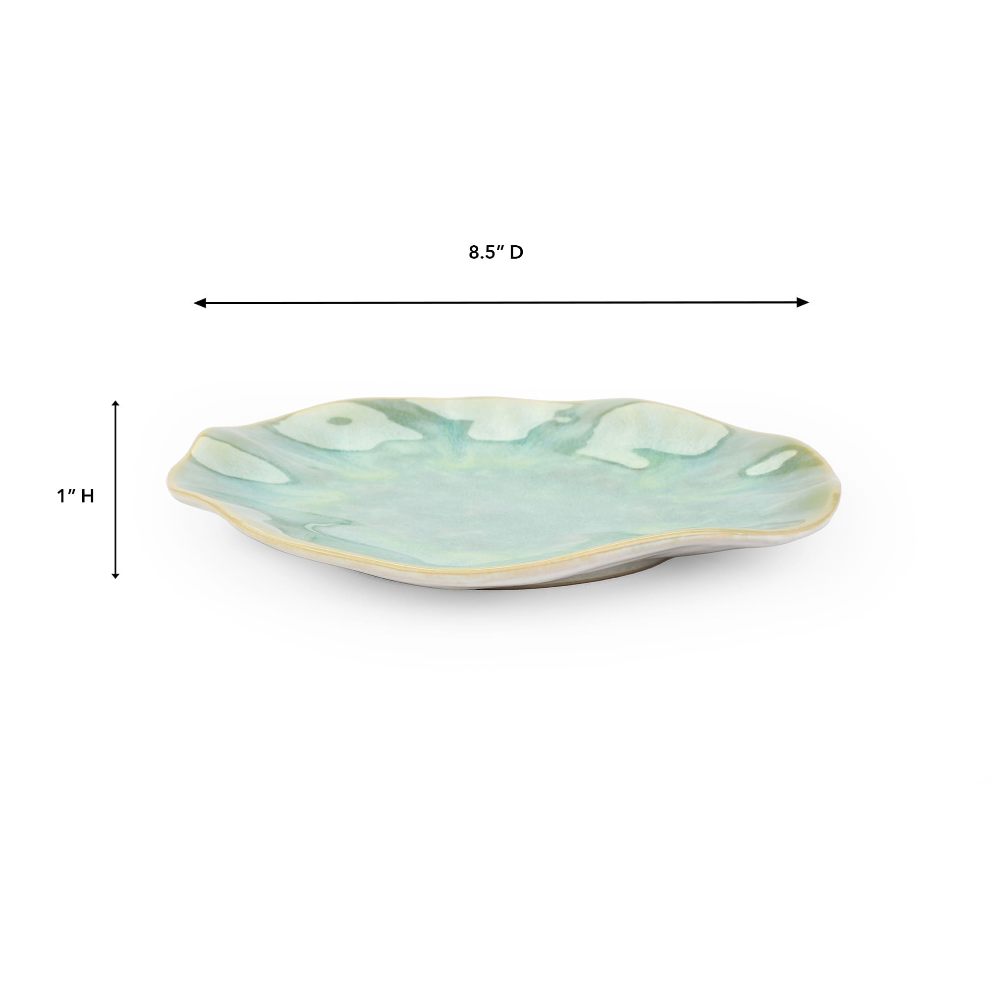 Perla Side Stoneware Plate - Image 2