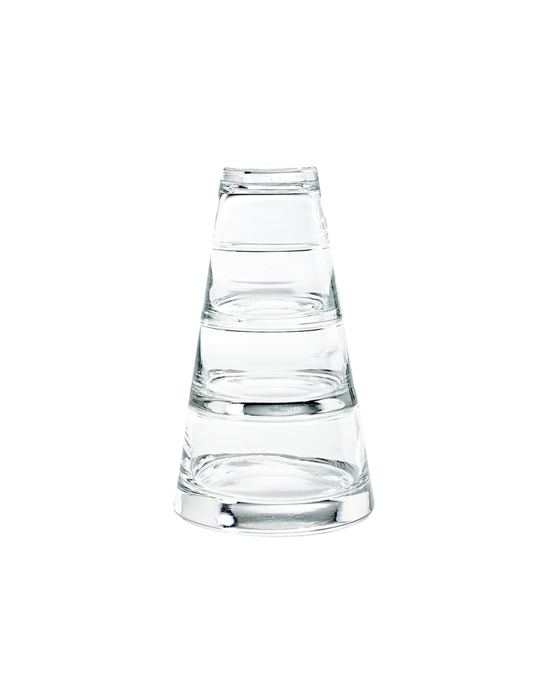 Pyramo Stackable Glass Snack Set