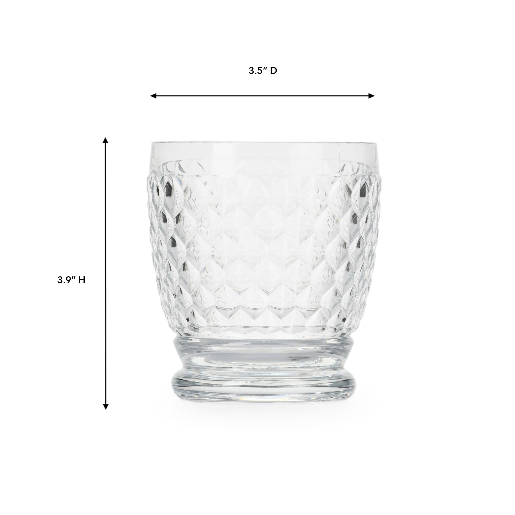 St Germain Clear Polycarbonate 11.8oz Rocks Glass - Image 2