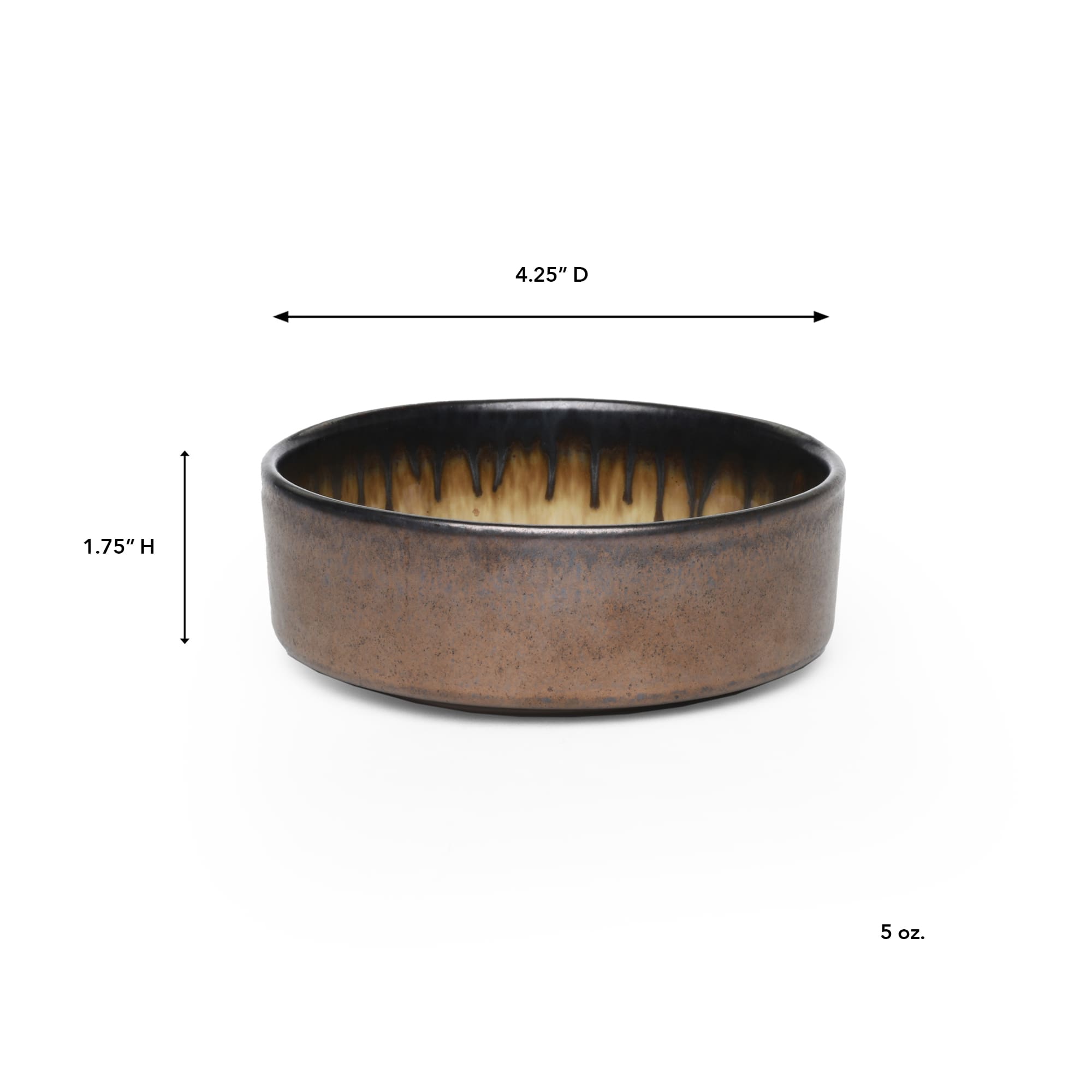 Ponza Stoneware 5oz Large Bowl - Image 3
