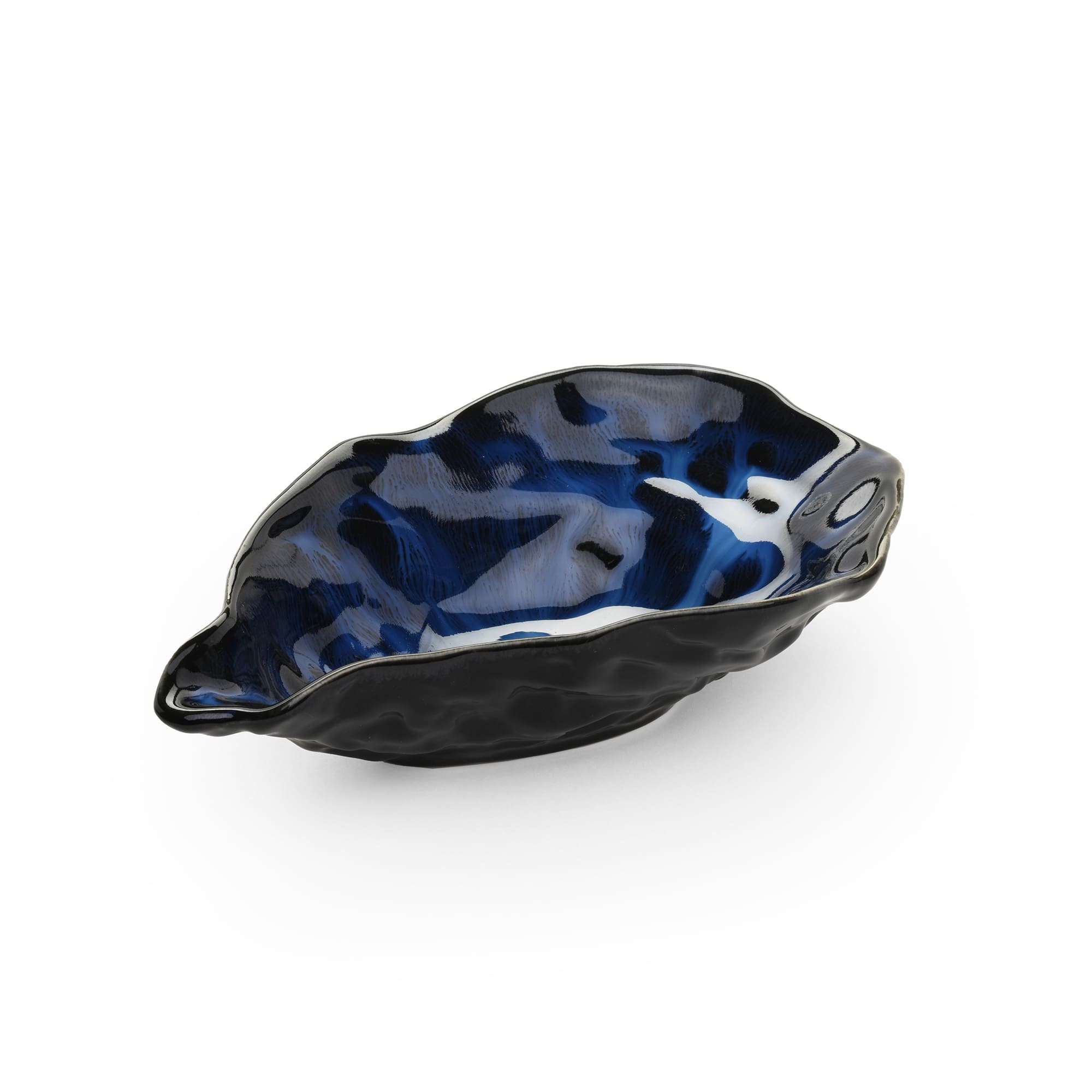 Gorka Stoneware Dish Small Blue
